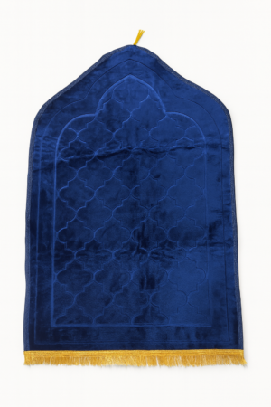 tapis vert clair velouté design en arche