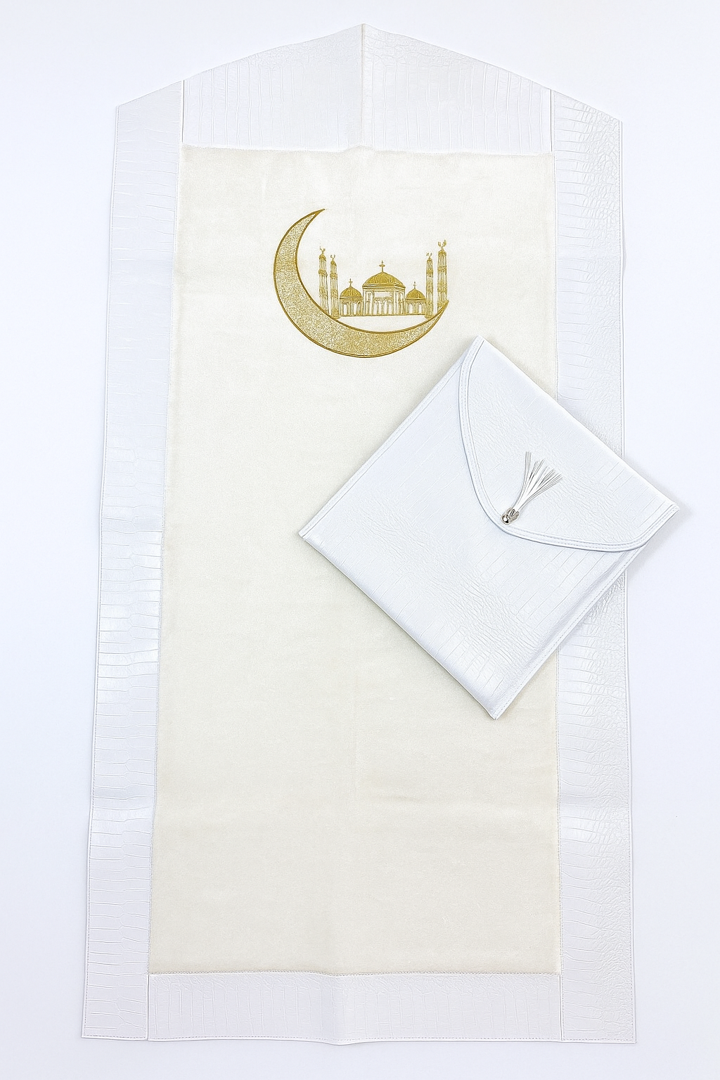 tapis de luxe blanc avec pochette tapis de luxe blanc avec pochette
