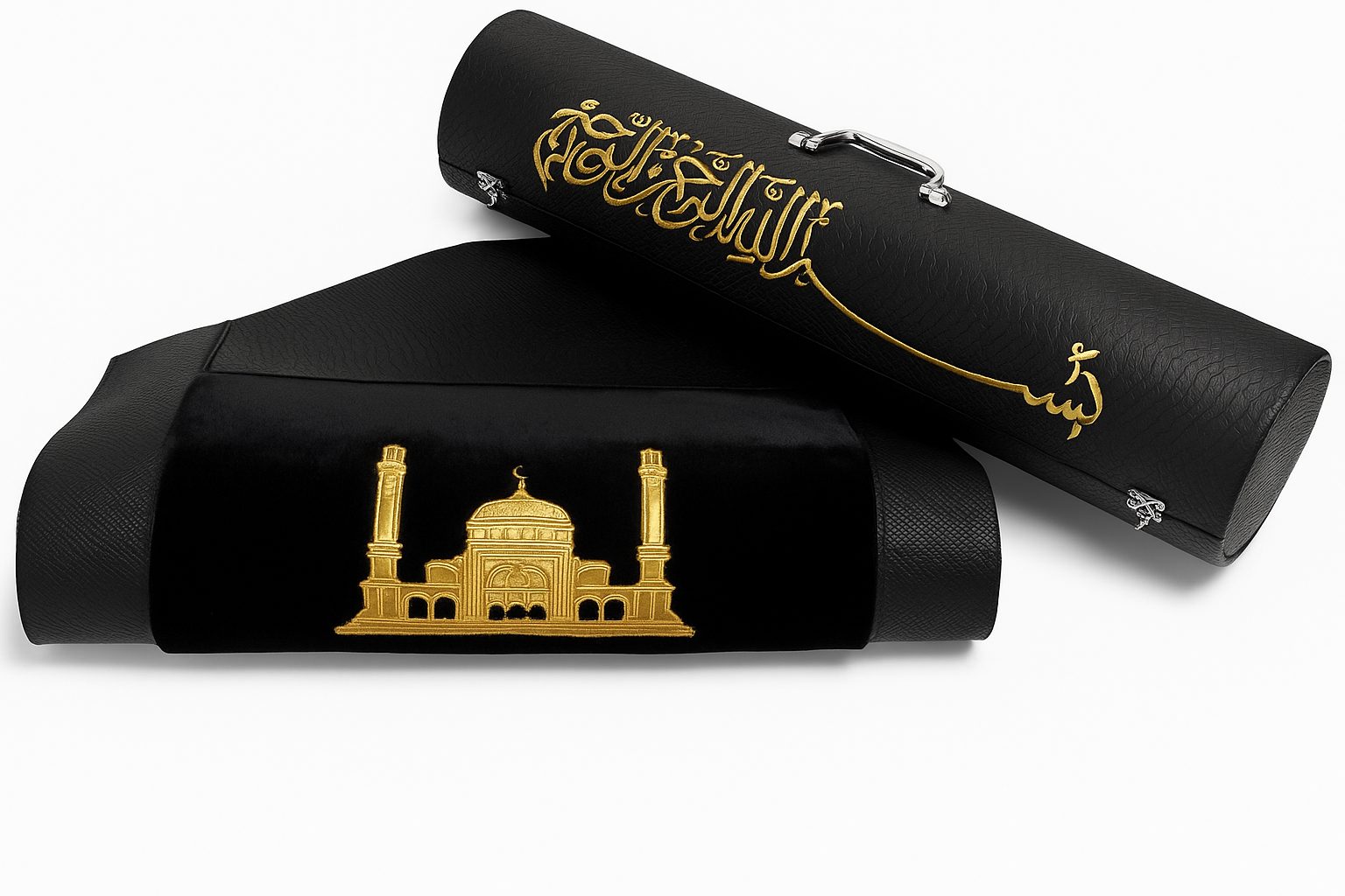 tapis de luxe noir avec étui rigide tapis de luxe noir avec étui rigide