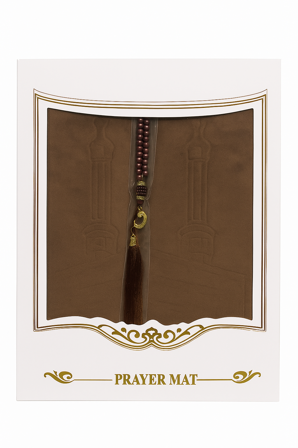 coffret “noor al qalb” marron coffret “noor al qalb” marron