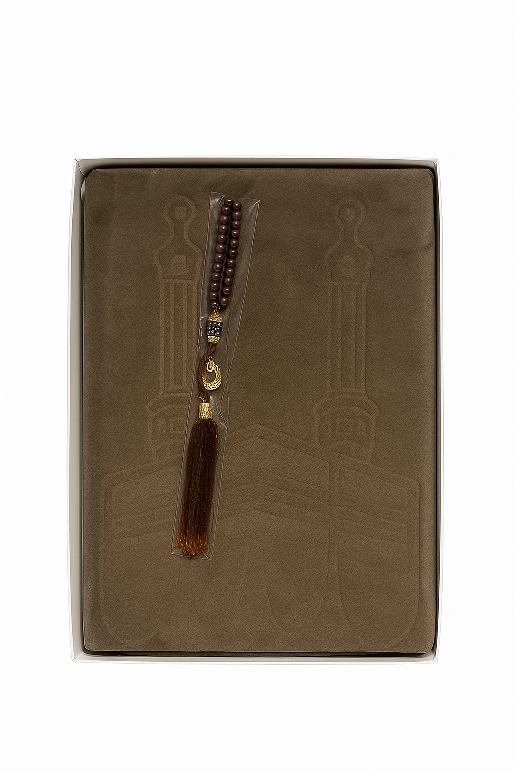 coffret “noor al qalb” marron coffret “noor al qalb” marron